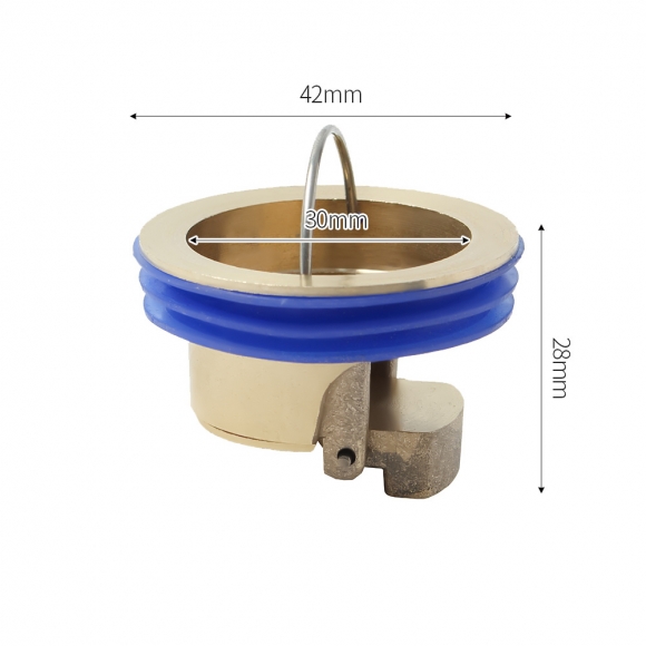 싹제로 악취 벌레차단 하수구 트랩 2p세트(황동)