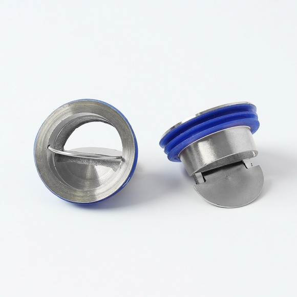 싹제로 악취 벌레차단 하수구 트랩 2p세트(실버)