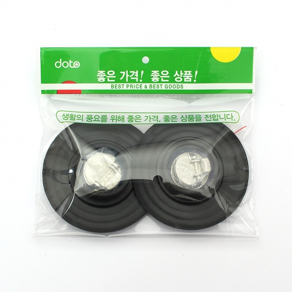 싹제로 악취 벌레차단 하수구 트랩 2p세트(실버)