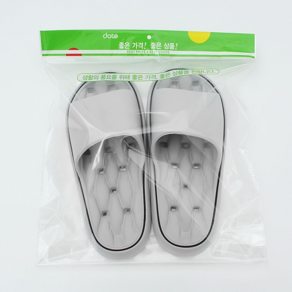 스텝온 쿠션 욕실화(270-275mm) (그레이)