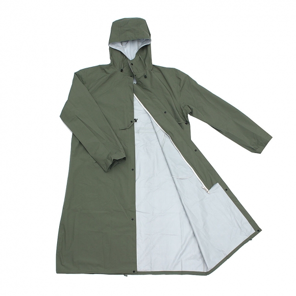 트렌드 남녀공용 바람막이 레인코트 XL (그린)