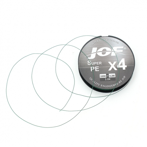 JOF 4합사 낚싯줄 3호(100m) (그린)