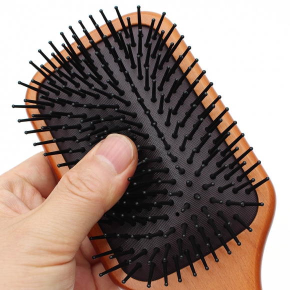 [아이리스] 쿠션 우드 헤어브러시