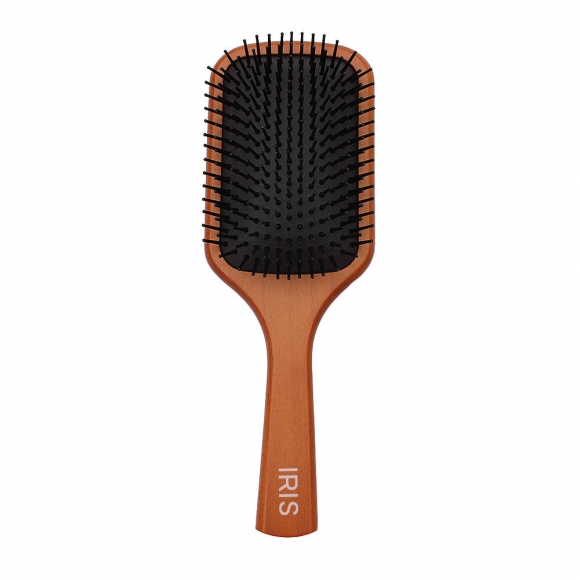 [아이리스] 쿠션 우드 헤어브러시