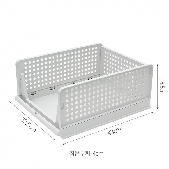 [어반] 정리고수 수납트레이 정리함(18.5cm)