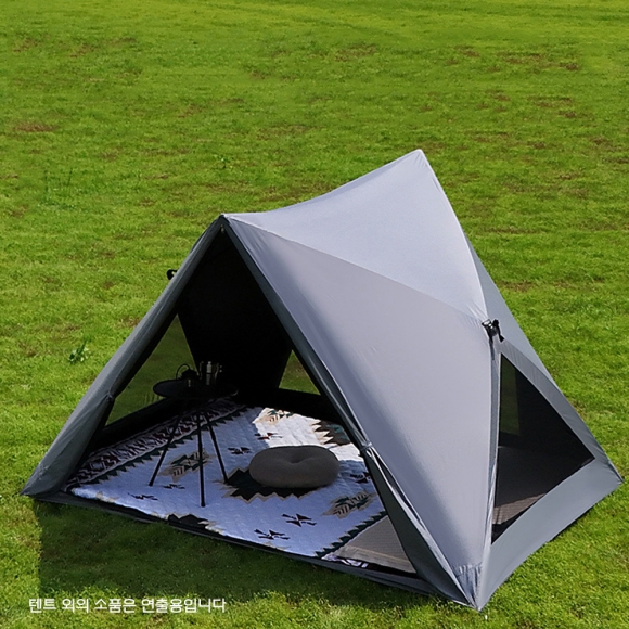 3~5인용 힐링캠핑 원터치 방수 텐트C