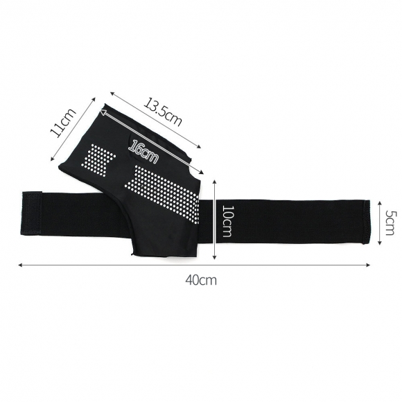 엑스홀드 발목 보호대 2p세트(XL) (블랙)