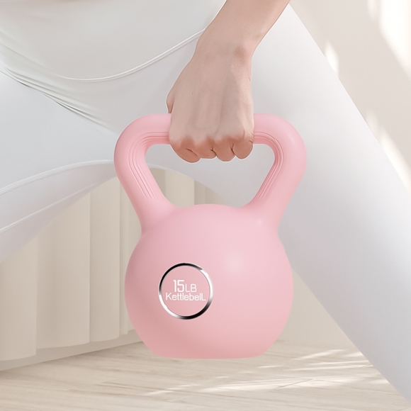 힙바디 피트니스 케틀벨 6.8kg (핑크)