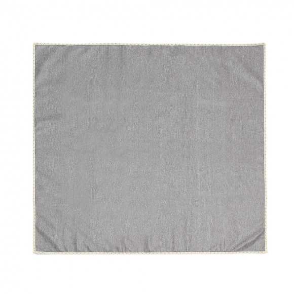 프랑즈 사각 방수 식탁보(120x120cm) (그레이)