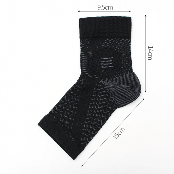 핏레스트 발목 보호대 2p세트(250-280mm) (블랙)