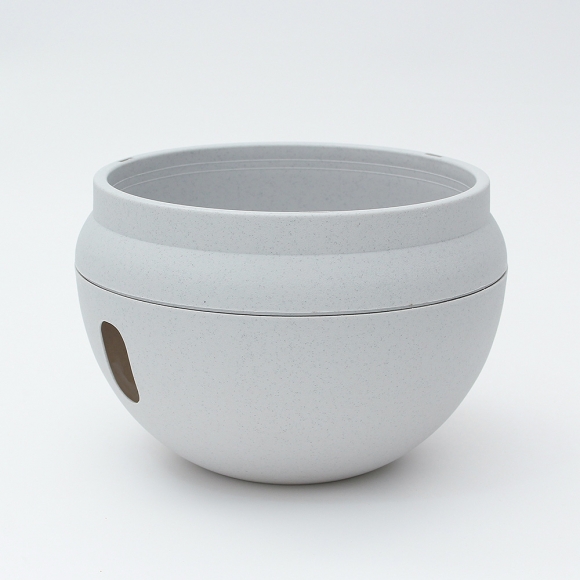 그린벨 자동급수 행잉 화분(23x16cm) (멜란지 그레이)