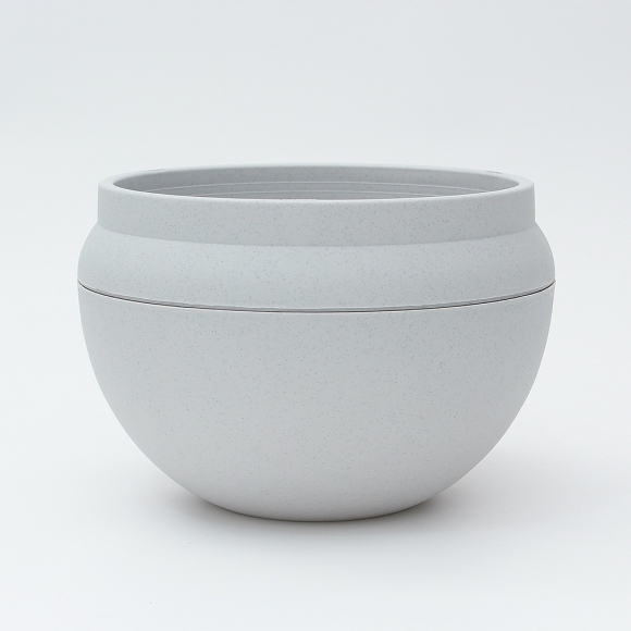 그린벨 자동급수 행잉 화분(23x16cm) (멜란지 그레이)