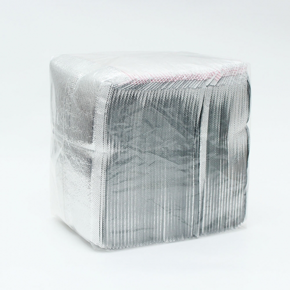 간편 접착식 은박 보냉봉투 50p세트(20x25cm)