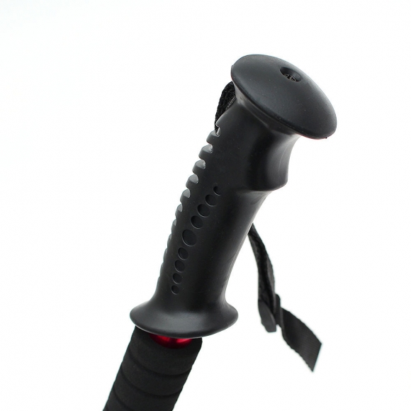 원트레킹 3단 길이조절 등산스틱(135cm) (레드)