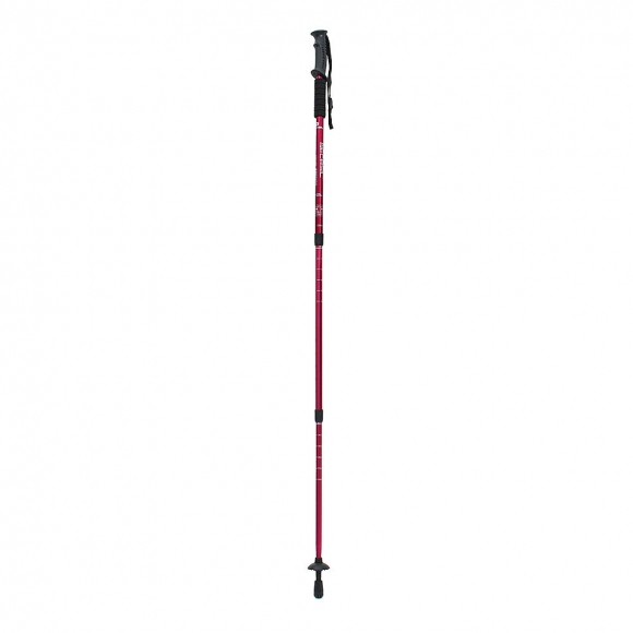 원트레킹 3단 길이조절 등산스틱(135cm) (레드)