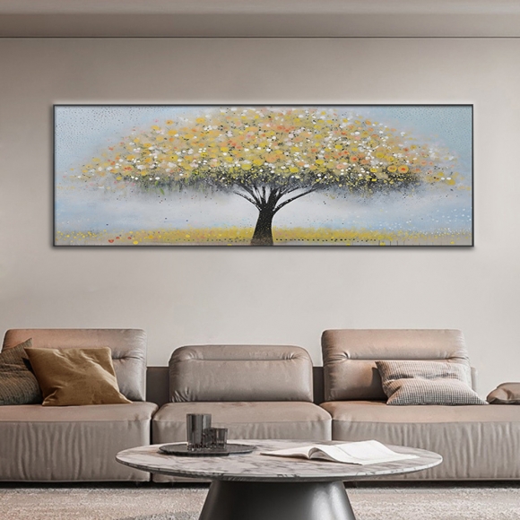 인테리어 재물운 풍수지리 와이드 그림액자C(120cm)