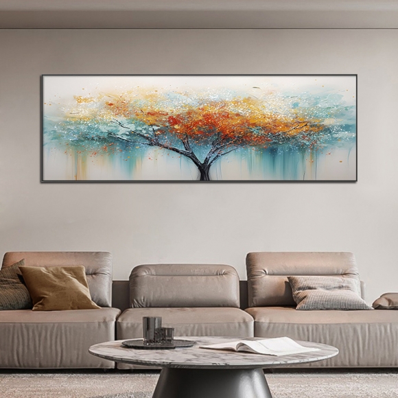 인테리어 재물운 풍수지리 와이드 그림액자E(120cm)