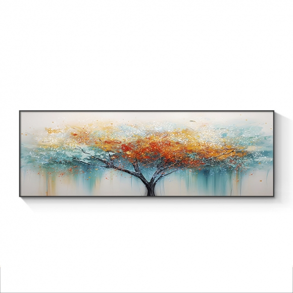 인테리어 재물운 풍수지리 와이드 그림액자E(120cm)