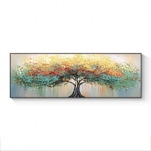 인테리어 재물운 풍수지리 와이드 그림액자H(120cm)
