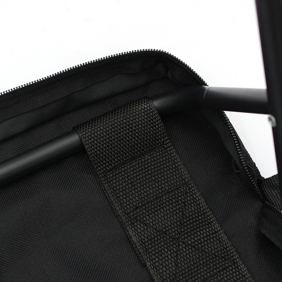 퀵셋 휴대용 접이식의자 2p세트(26cm) (블랙)