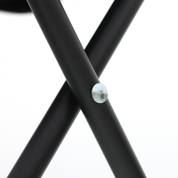 퀵셋 휴대용 접이식의자 2p세트(26cm) (블랙)