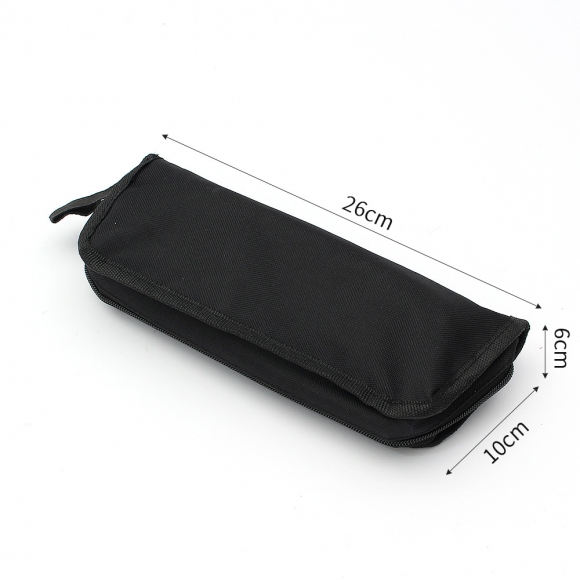 퀵셋 휴대용 접이식의자 2p세트(26cm) (블랙)