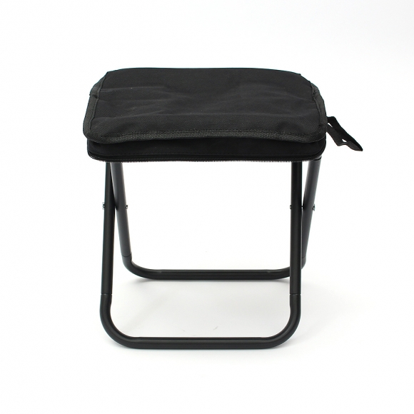 퀵셋 휴대용 접이식의자 2p세트(26cm) (블랙)