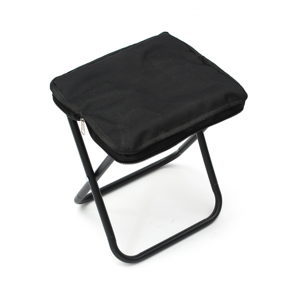 퀵셋 휴대용 접이식의자 2p세트(26cm) (블랙)