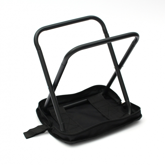 퀵셋 휴대용 접이식의자 2p세트(26cm) (블랙)