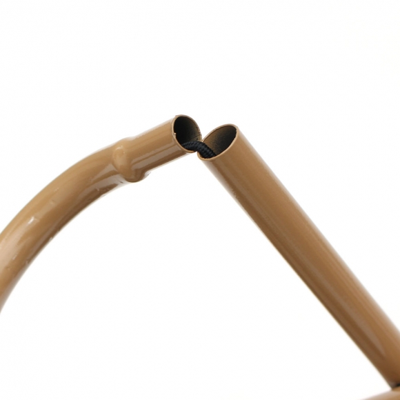 퀵셋 휴대용 접이식의자 2p세트(26cm) (베이지)