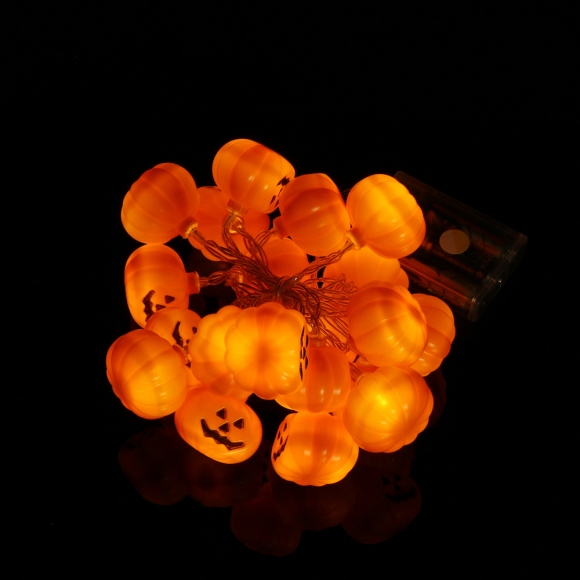 20구 LED 할로윈 호박 가랜드 전구(3M)
