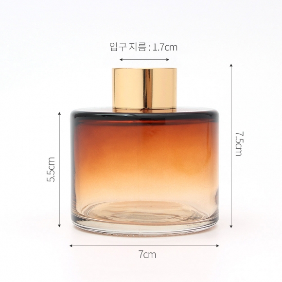 모던 디퓨저 용기 2p세트(120ml) (브라운) (캡포함)