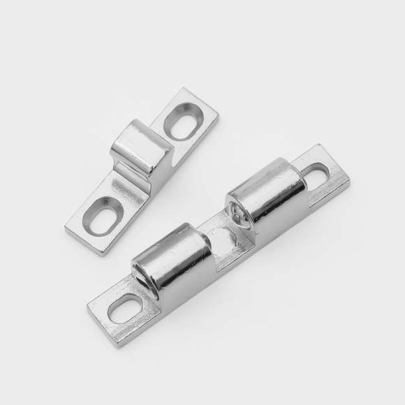 [영달철물] 도어픽스 볼캐치 빠찌링 4개입(43mm) (실버)