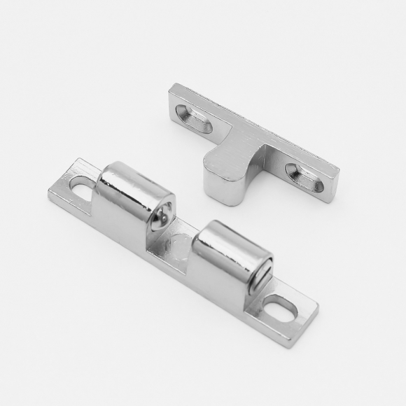 [영달철물] 도어픽스 볼캐치 빠찌링 4개입(43mm) (실버)