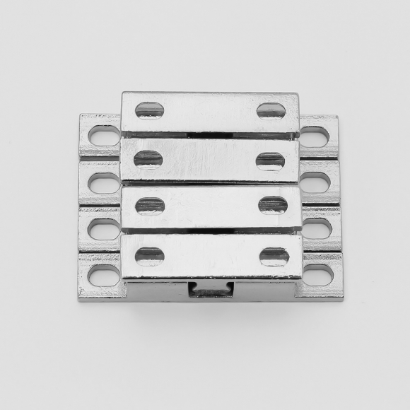 [영달철물] 도어픽스 볼캐치 빠찌링 4개입(43mm) (실버)