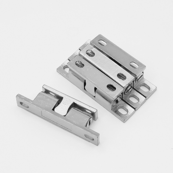 [영달철물] 도어픽스 볼캐치 빠찌링 4개입(49mm) (실버)