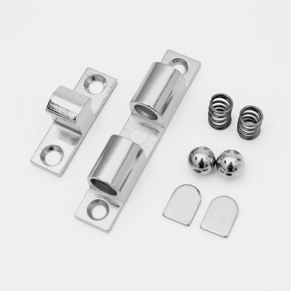 [영달철물] 도어픽스 볼캐치 빠찌링(69.2mm) (실버)