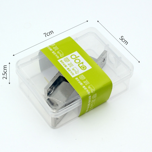 [영달철물] 도어픽스 볼캐치 빠찌링(69.2mm) (실버)