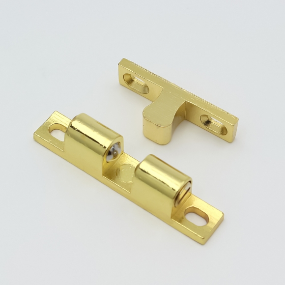 [영달철물] 도어픽스 볼캐치 빠찌링 4개입(43mm) (골드)