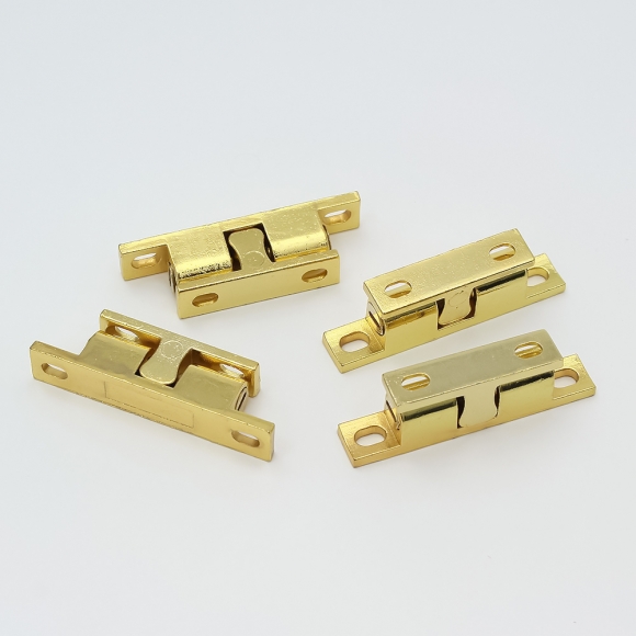 [영달철물] 도어픽스 볼캐치 빠찌링 4개입(43mm) (골드)
