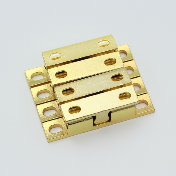 [영달철물] 도어픽스 볼캐치 빠찌링 4개입(43mm) (골드)