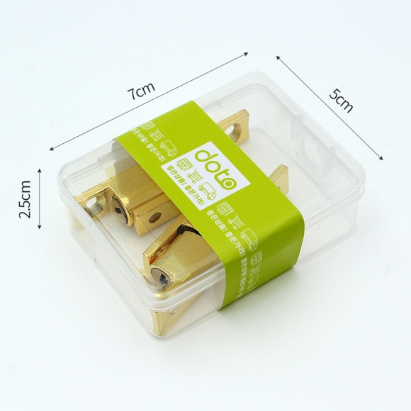 [영달철물] 도어픽스 볼캐치 빠찌링 2개입(58.5mm) (골드)