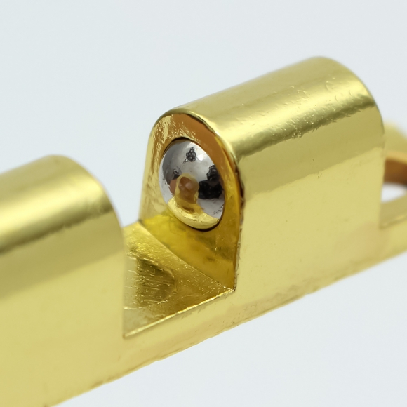 [영달철물] 도어픽스 볼캐치 빠찌링(69.2mm) (골드)
