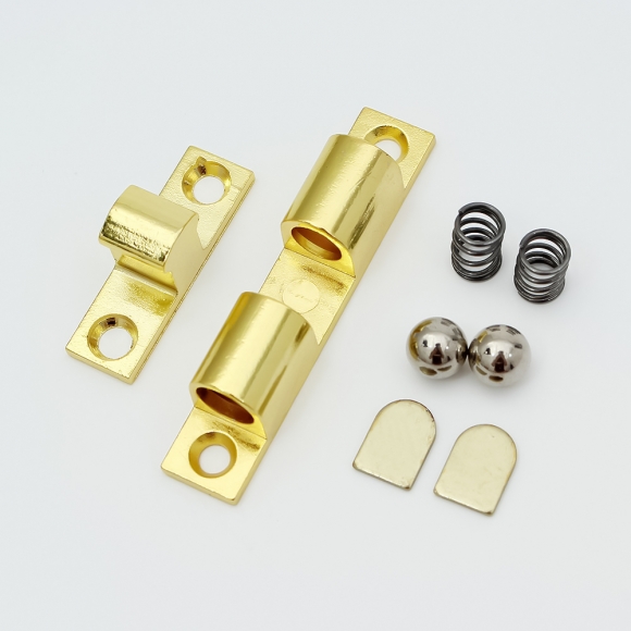 [영달철물] 도어픽스 볼캐치 빠찌링(69.2mm) (골드)