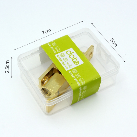 [영달철물] 도어픽스 볼캐치 빠찌링(69.2mm) (골드)