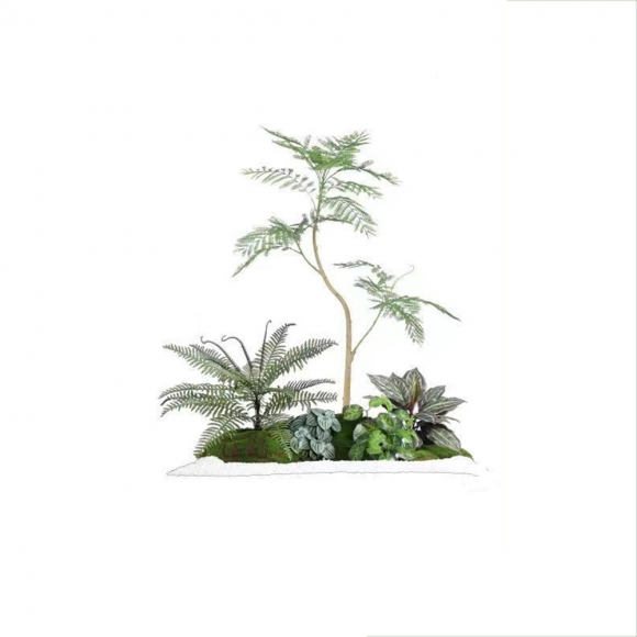 플랜테리어 실내 조경 조화 나무D-1(120cm)
