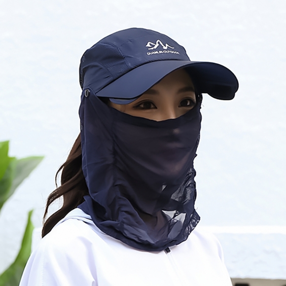 썬아크 햇빛가리개 등산모자(네이비)