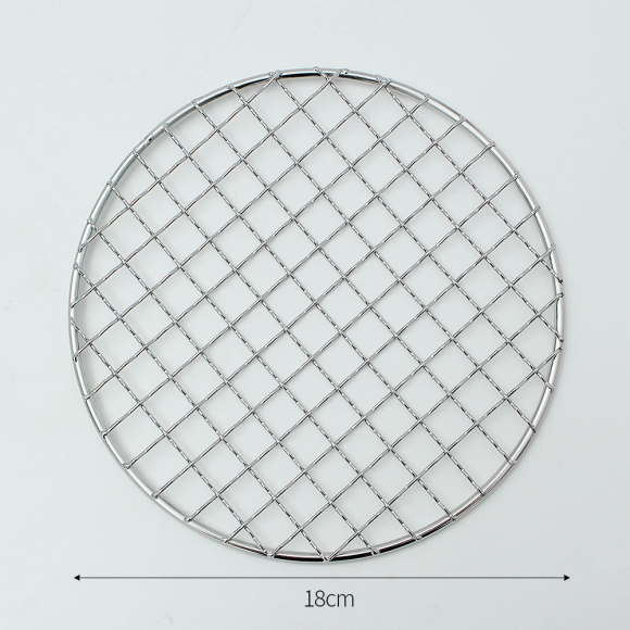 헬로그릴 304스텐 원형 미니 석쇠(18cm)