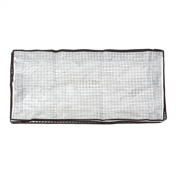 부직포 언더베드 리빙박스(100x48cm) (체크)