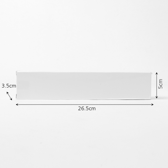 [영달철물] 벽고정 접이식 선반대 2p세트(25cm) (블랙)